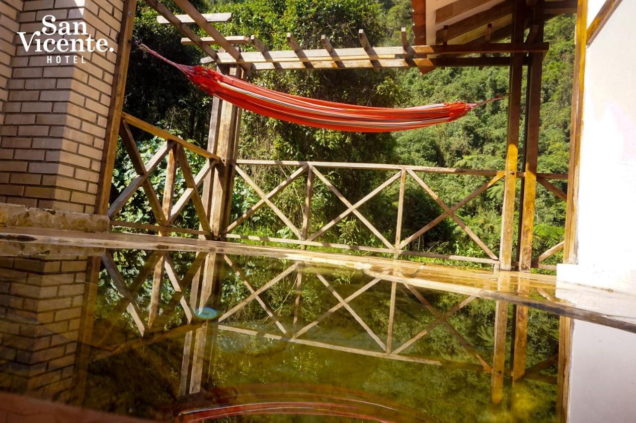 Hotel Termales San Vicente ซานตาโรซา เดกาบัล ภายนอก รูปภาพ