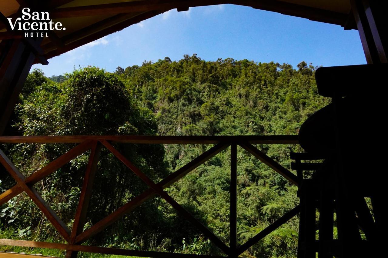 Hotel Termales San Vicente ซานตาโรซา เดกาบัล ภายนอก รูปภาพ