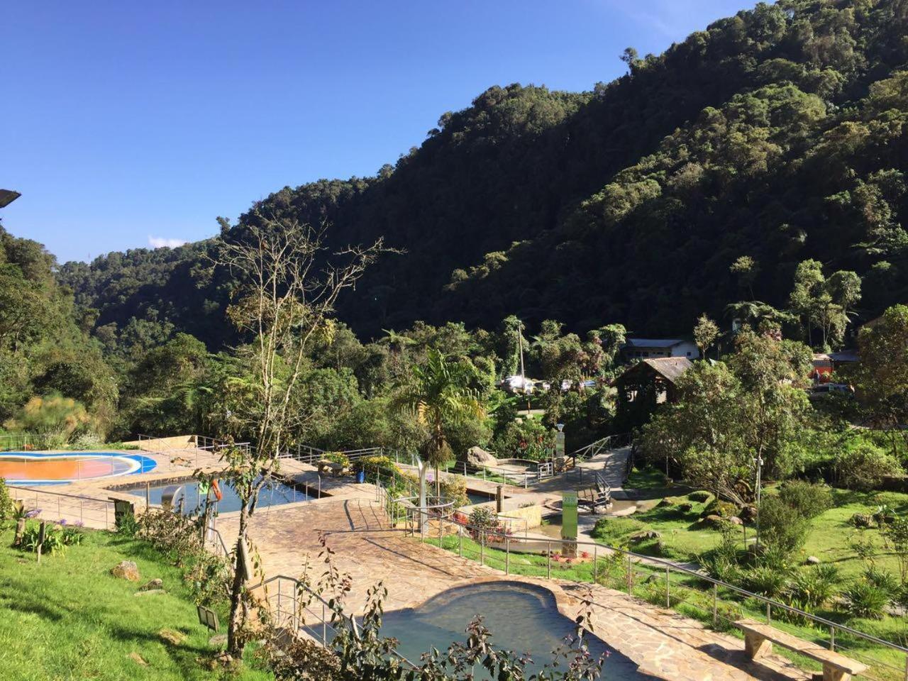 Hotel Termales San Vicente ซานตาโรซา เดกาบัล ภายนอก รูปภาพ