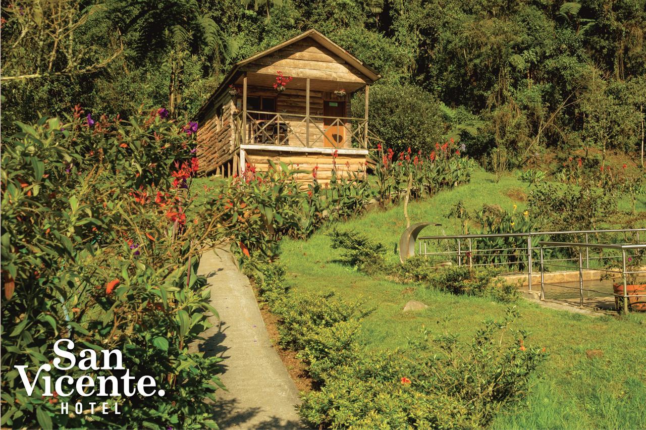 Hotel Termales San Vicente ซานตาโรซา เดกาบัล ภายนอก รูปภาพ